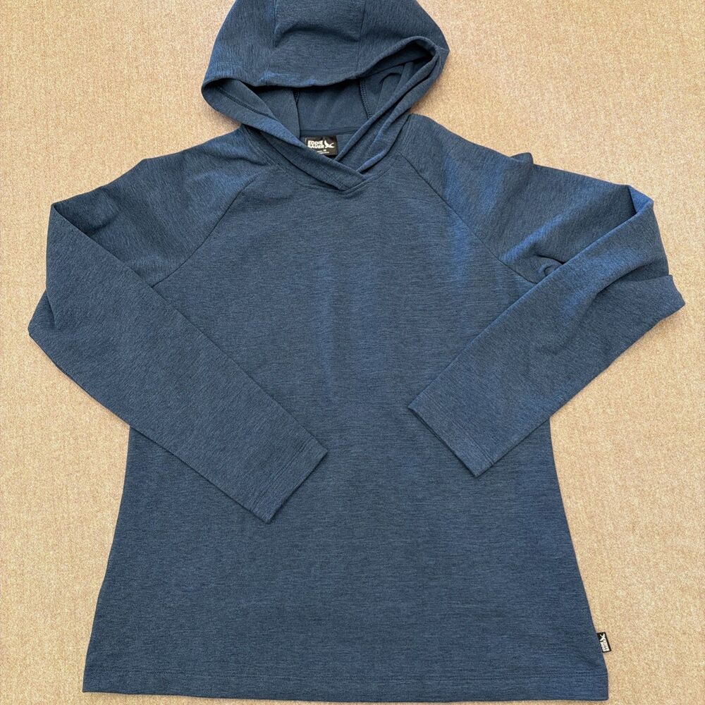 Eddie Bauer Womens Medium M Pullover Hoodie Dark Teal Green